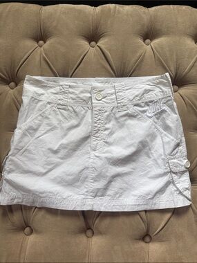 Nike White Skirt